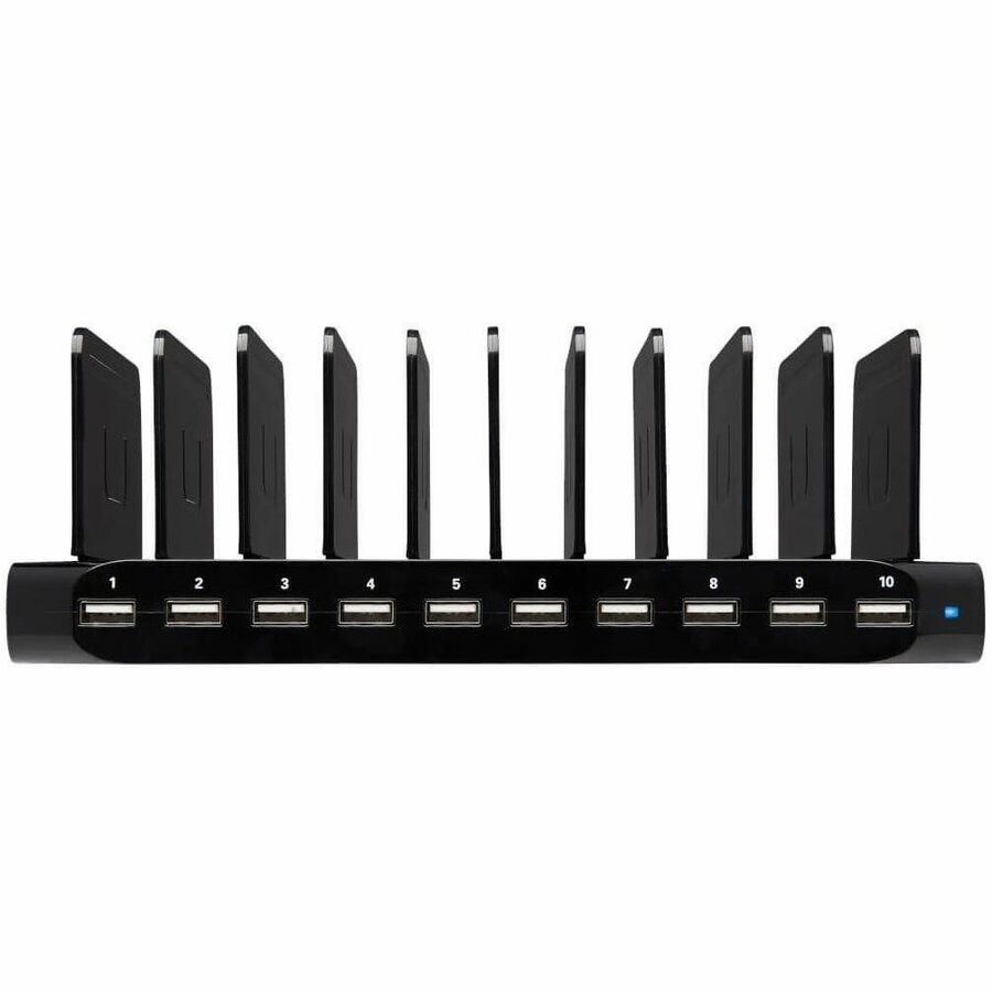 Eaton Tripp Lite Series 10-Port USB Charging Station with Adjustable Storage U280-010-ST