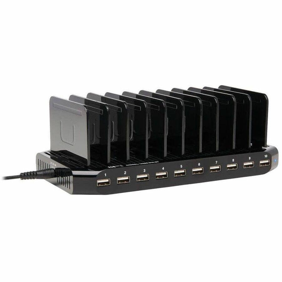 Eaton Tripp Lite Series 10-Port USB Charging Station with Adjustable Storage U280-010-ST