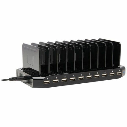 Eaton Tripp Lite Series 10-Port USB Charging Station with Adjustable Storage U280-010-ST