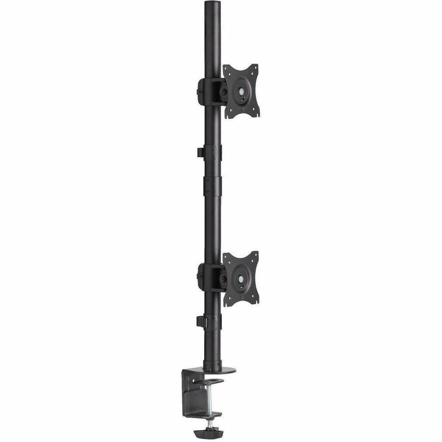 Eaton Tripp Lite DDR1527SDC Dual Vertical Flat-Screen Desk Stand and Clamp Mount for 15 to 27 Inch Displays