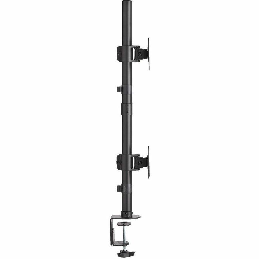 Eaton Tripp Lite DDR1527SDC Dual Vertical Flat-Screen Desk Stand and Clamp Mount for 15 to 27 Inch Displays