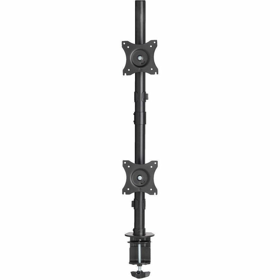 Eaton Tripp Lite DDR1527SDC Dual Vertical Flat-Screen Desk Stand and Clamp Mount for 15 to 27 Inch Displays