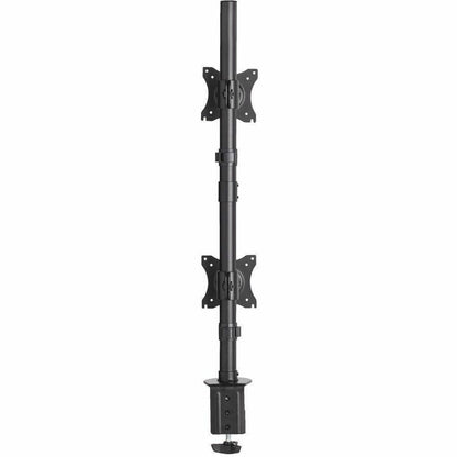 Eaton Tripp Lite DDR1527SDC Dual Vertical Flat-Screen Desk Stand and Clamp Mount for 15 to 27 Inch Displays