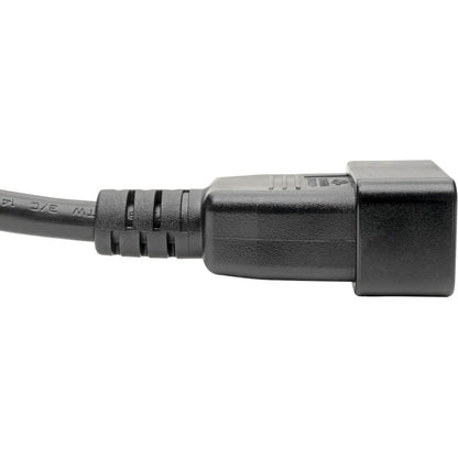 Eaton Tripp Lite Series Power Extension Cord P036-010-15A - Heavy-Duty 10 ft. Black C19 to C20 Cable
