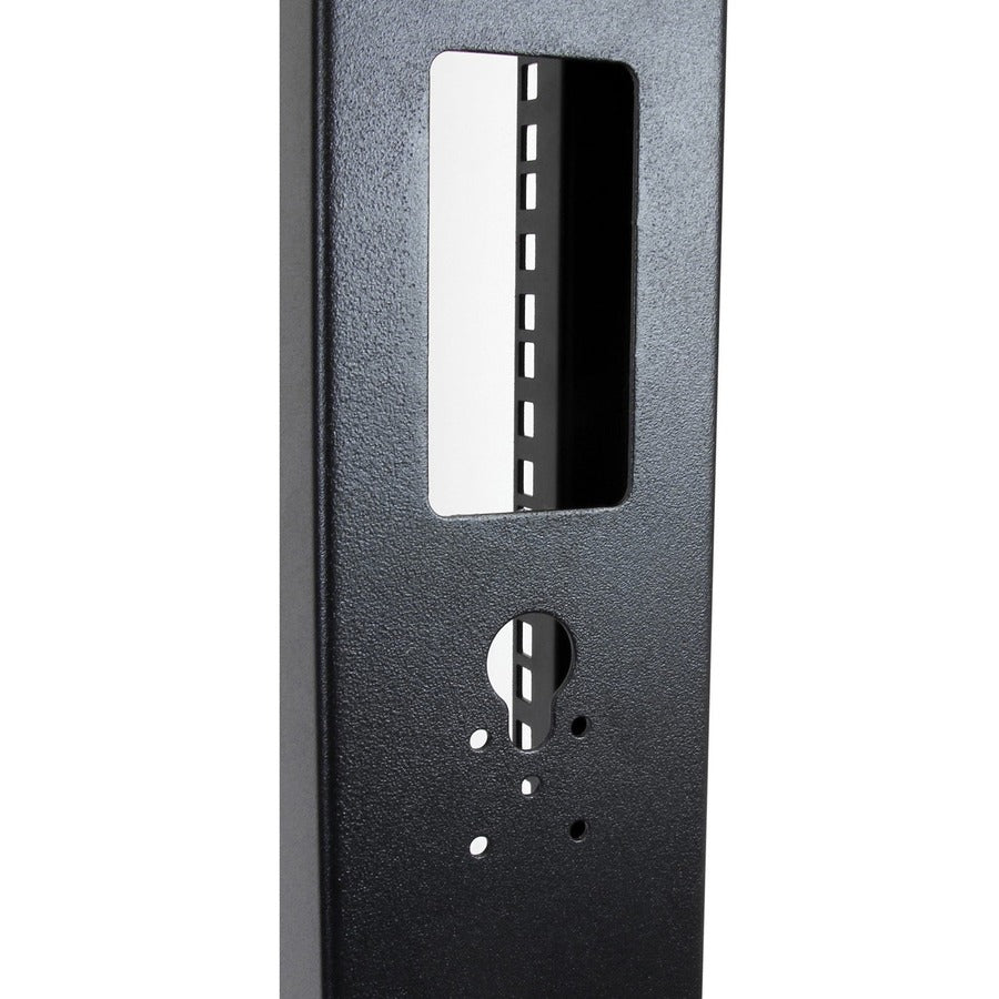 StarTech.com 2-Post 42U Mobile Open Frame Server Rack with Casters - 19 Inch Network Rack for Data, AV, and IT Equipment