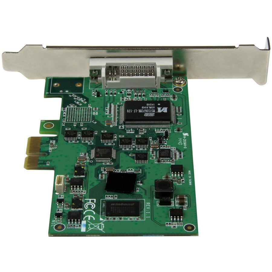 StarTech.com PEXHDCAP2 High-Definition PCIe Capture Card with HDMI, DVI, VGA & Component Inputs - 1080p 30FPS Recording