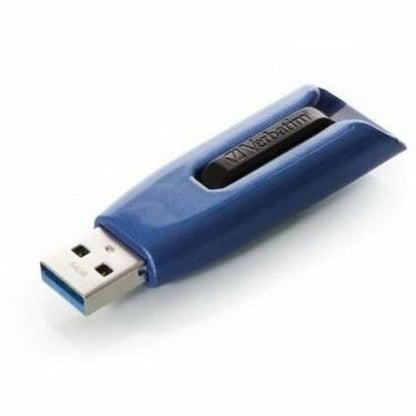 Verbatim America, LLC 256GB Store 'n' Go V3 MAX USB 3.0 Flash Drive - Blue