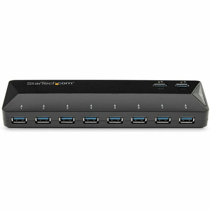 StarTech.com 10-Port USB 3.0 Hub with Charge and Sync Ports - Desktop External USB Hub with Fast-Charging