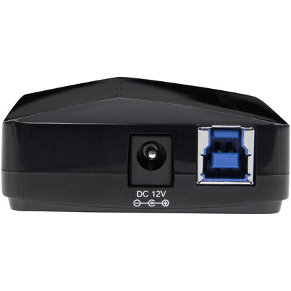 StarTech.com 4-Port USB 3.0 Hub with Dedicated 2.4A Charging Port - External Desktop USB Hub with Fast Data Transfer and Charging Capabilities