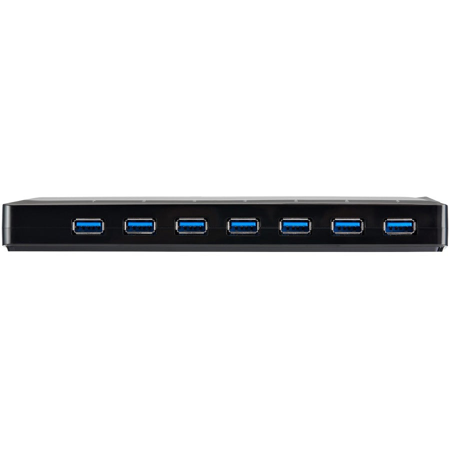 StarTech.com 7-Port USB 3.0 Hub with Dual 2.4A Charging Ports - External Desktop USB Expansion