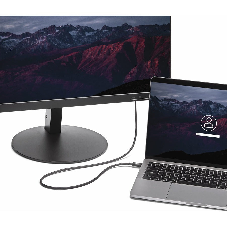StarTech.com 2m (6.6ft) Thunderbolt 3 Cable, 20Gbps, 100W Power Delivery, 4K Video & Thunderbolt Certification