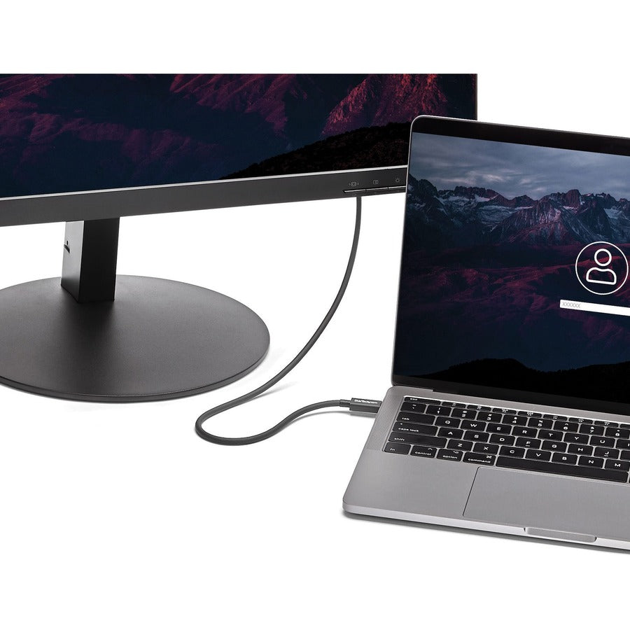 StarTech.com 50cm Thunderbolt 3 Cable (Part TBLT34MM50CM) – 40Gbps Data Transfer, 100W Power Delivery, Supports 4K & 5K Video