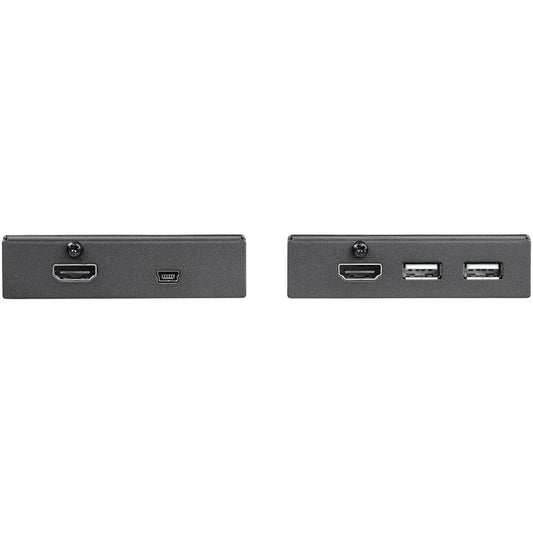 StarTech.com HDMI over CAT6 Extender with 4-Port USB Hub – 165 ft (50m) – 1080p Video and USB Extension