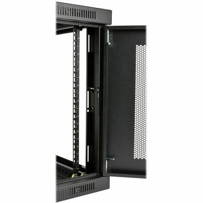Eaton Tripp Lite Series SmartRack 9U Low-Profile Wall-Mount Rack Enclosure Cabinet with Locking Steel Design