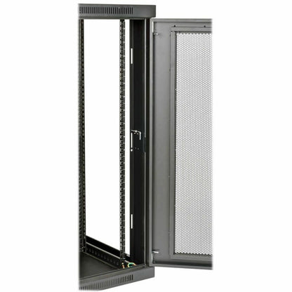 Eaton Tripp Lite Series SmartRack 18U Wall-Mount Enclosure with Hinged Back and Ventilated Steel Design