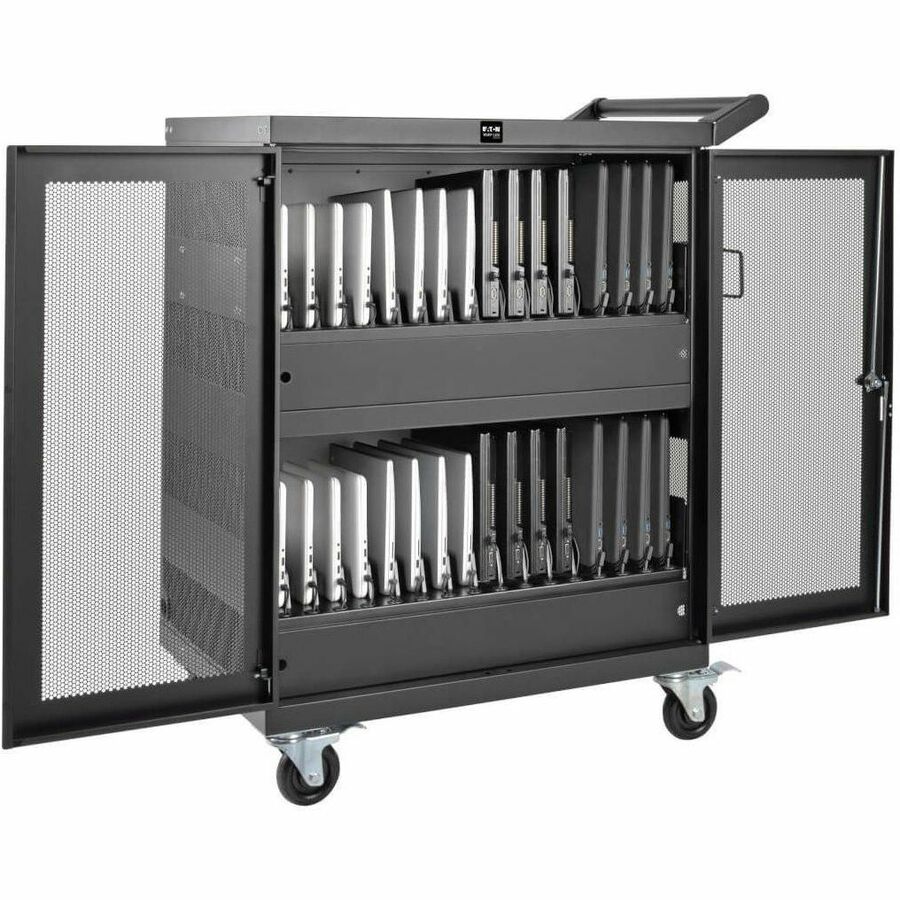 Eaton Tripp Lite Series CSC32AC 32-Device AC Charging Cart for Chromebooks and Laptops