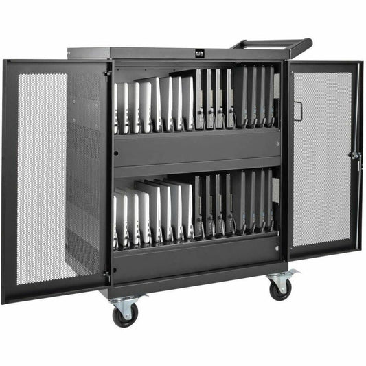 Eaton Tripp Lite Series CSC32AC 32-Device AC Charging Cart for Chromebooks and Laptops