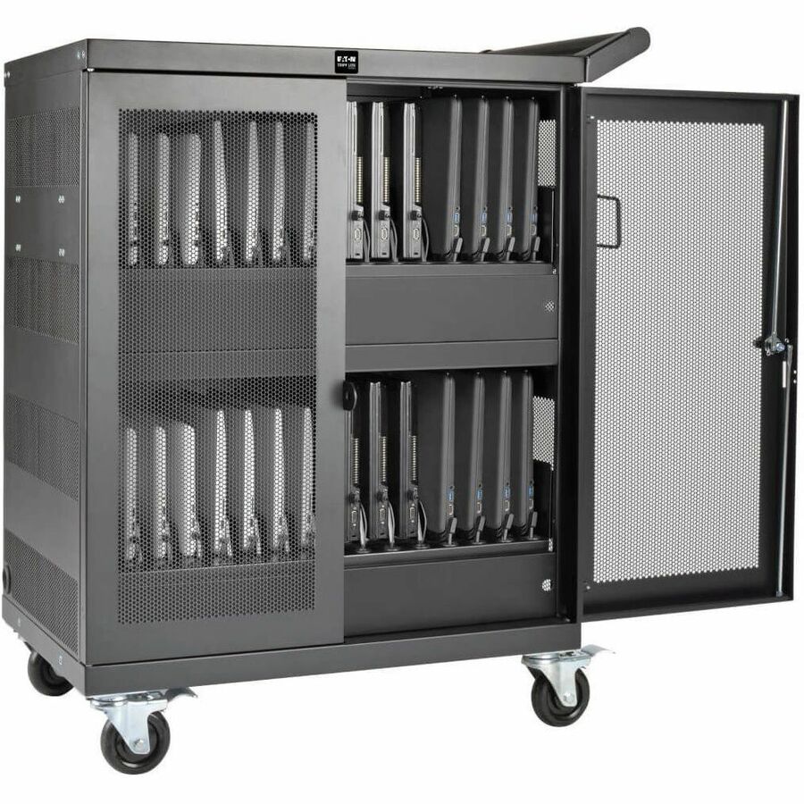 Eaton Tripp Lite Series CSC32AC 32-Device AC Charging Cart for Chromebooks and Laptops