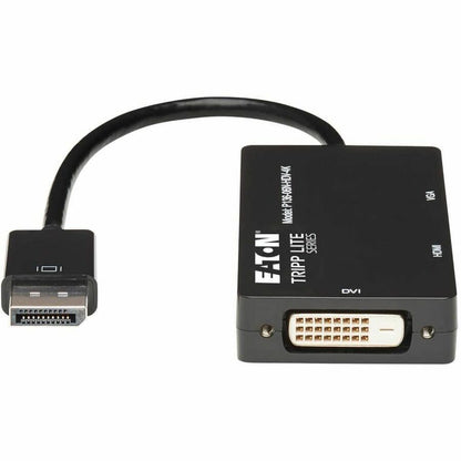 Eaton Tripp Lite Series DisplayPort 1.2 to HDMI/DVI/VGA Converter Adapter - 4K Support