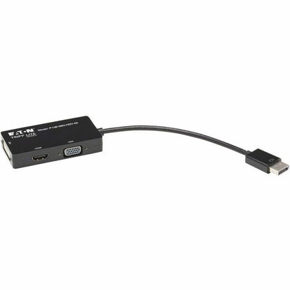 Eaton Tripp Lite Series DisplayPort 1.2 to HDMI/DVI/VGA Converter Adapter - 4K Support