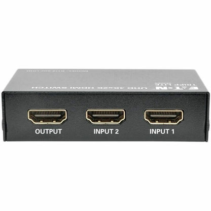 Eaton Tripp Lite Series B119-002-UHD 2-Port HDMI Switch with Remote Control for 4K Video and Surround Sound