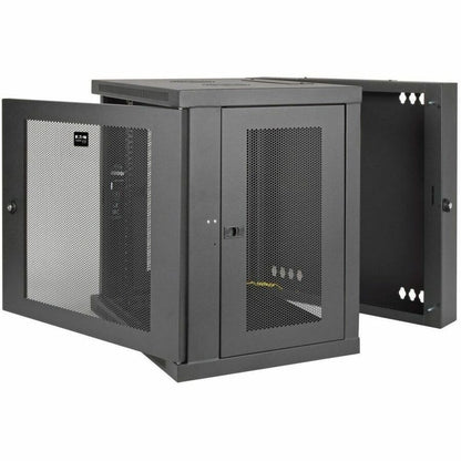 Eaton Tripp Lite Series SmartRack 12U Wall-Mount Rack Enclosure with Hinged Back Door