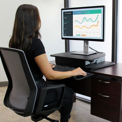 StarTech.com ARMSTS Sit-to-Stand Workstation with One-Touch Height Adjustment