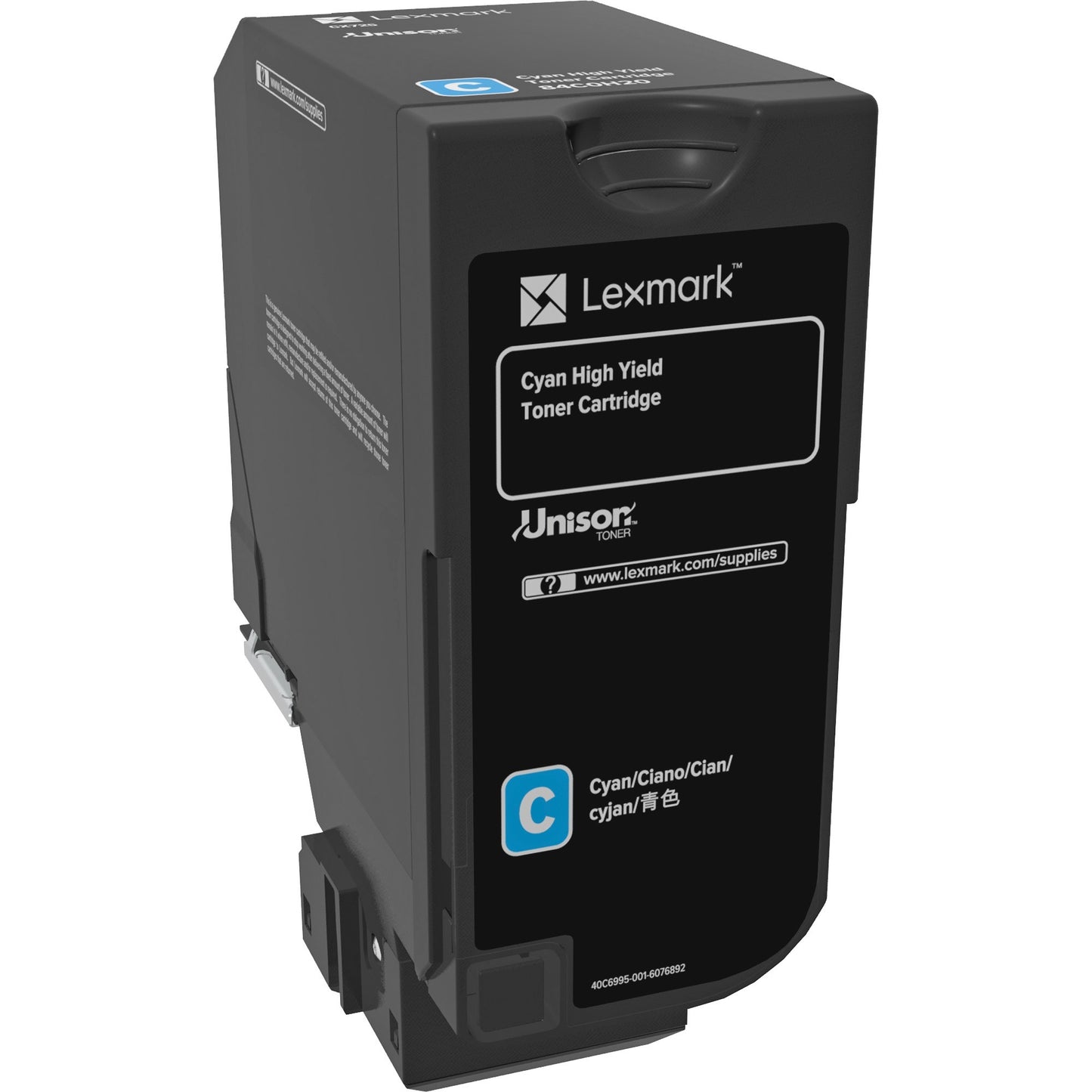 Lexmark 16K Cyan Toner Cartridge (CX725) by Xerox Corporation - High-Yield Laser Printing for Lexmark CX725 Series