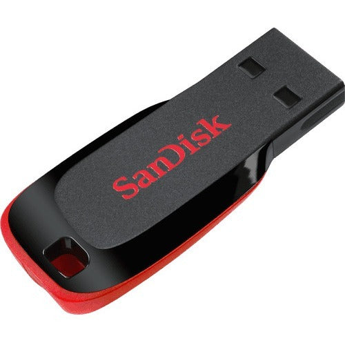 SanDisk Cruzer Blade USB Flash Drive 128GB – Compact Portable Data Storage with USB 2.0 Speed