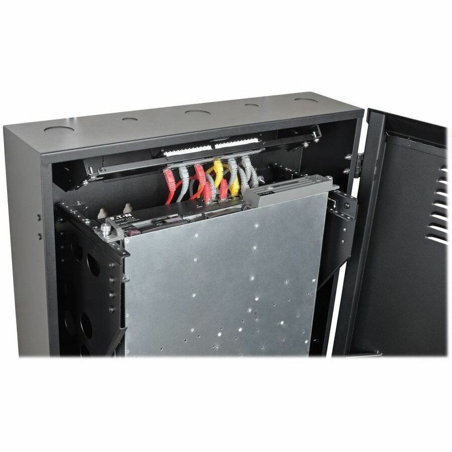 Eaton Tripp Lite Series SmartRack SRWF4U Wall-Mount 4U Steel Enclosure Cabinet
