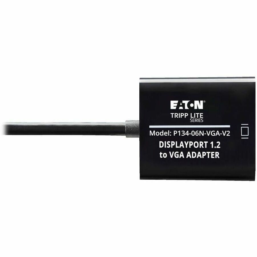Eaton Tripp Lite Series P134-06N-VGA-V2 DisplayPort 1.2 to VGA Active Converter