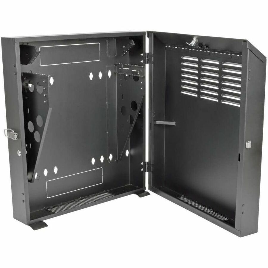 Eaton Tripp Lite Series SmartRack SRWF6U Wall-Mount 6U Steel Rack Enclosure Cabinet for Network Equipment