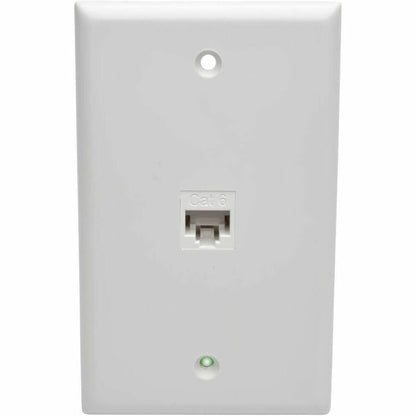 Eaton Tripp Lite Series N235-001-WH Cat6 Straight-Through Modular In-Line Snap-In Coupler, White