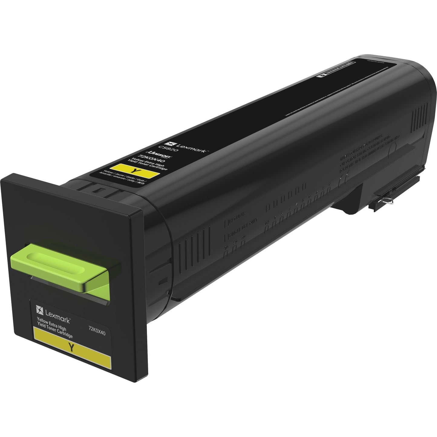 Lexmark 22K Yellow Toner Cartridge (CS820) by Xerox Corporation – High-Yield Laser Printer Toner for Lexmark CS820 Series
