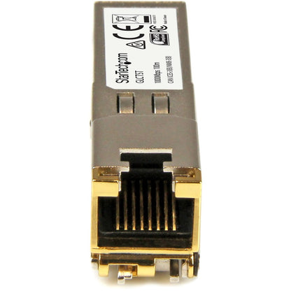 StarTech.com Cisco GLC-T Compatible 10-Pack SFP Modules - 1000Base-T Gigabit Ethernet Transceivers with RJ45 Connectors