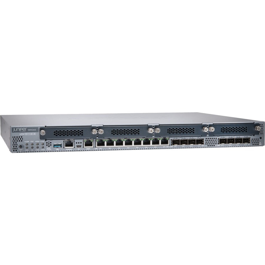 Juniper SRX345 Network Security Firewall Appliance with 8 Gigabit Ports and 4G LTE Support