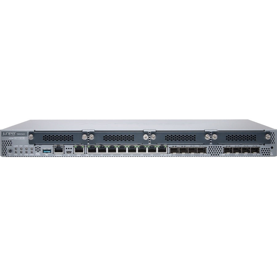 Juniper SRX345 Network Security Firewall Appliance with 8 Gigabit Ports and 4G LTE Support