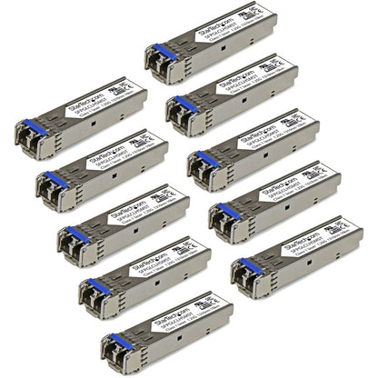 StarTech.com Gigabit Fiber SFP Transceiver Module - Cisco GLC-LH-SM Compatible, 10 Pack