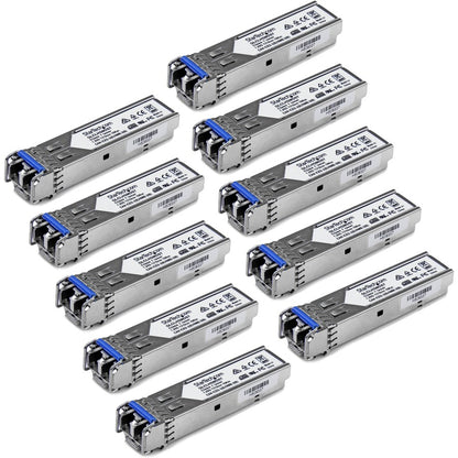 StarTech.com Cisco GLC-LH-SMD Compatible SFP Module 10 Pack - 1000BASE-LX/LH Single Mode Fiber Transceiver