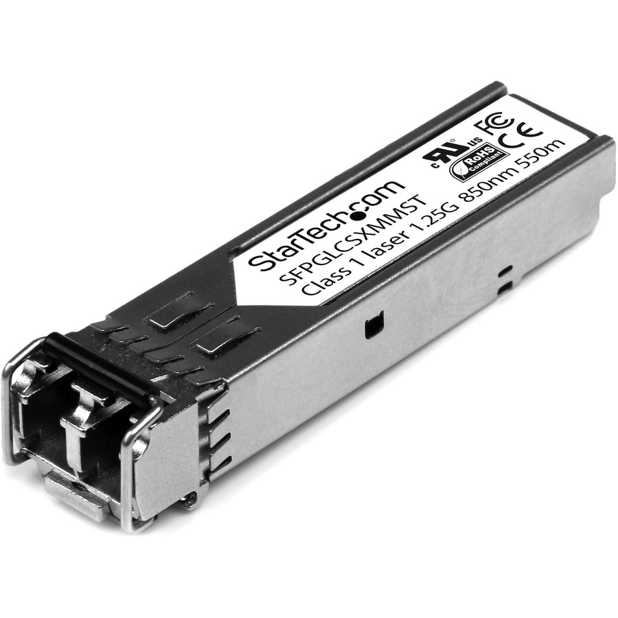 StarTech.com Cisco GLC-SX-MM Compatible SFP Module 10 Pack - 1000BASE-SX, 1GbE Multi-Mode Fiber Transceiver