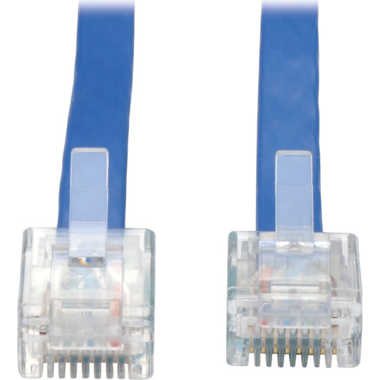 Eaton Tripp Lite Series Cisco Console Rollover Cable (Part N205-010-BL-FCR) - 10 ft. RJ-45 Male to Male Network Cable