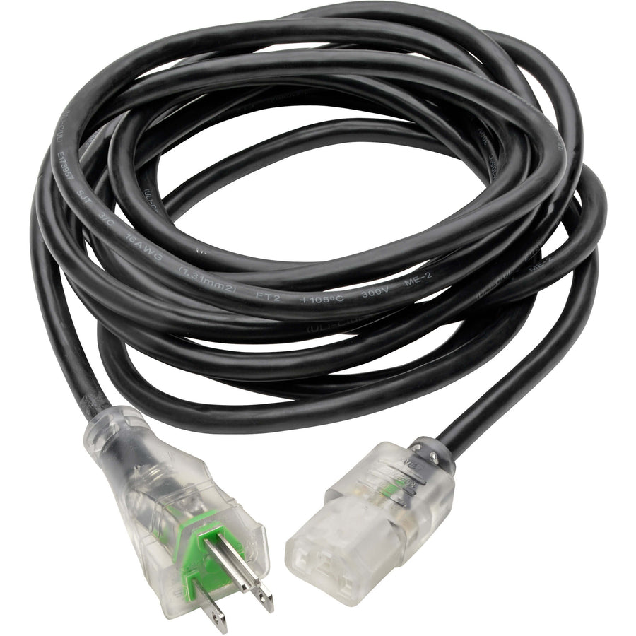 Eaton Tripp Lite Series Hospital-Grade Power Cord NEMA 5-15P to C13, 15 Feet