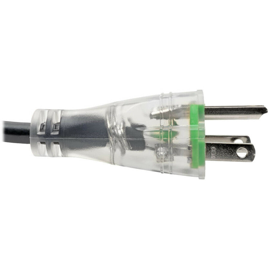 Eaton Tripp Lite Series Hospital-Grade Power Cord NEMA 5-15P to C13, 15 Feet