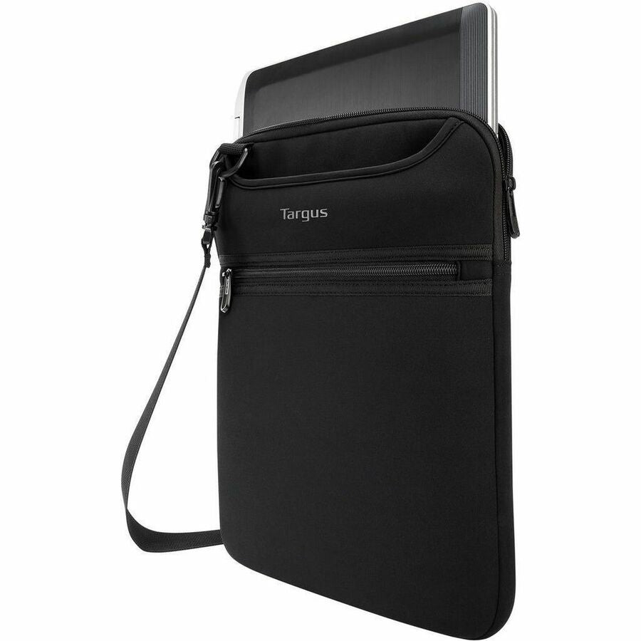 Targus TSS913 14-Inch Vertical Slipcase with Hideaway Handles for Microsoft Surface Book and Chromebooks - Black