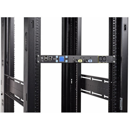 Eaton EMIT04-10 Metered Input 12-Outlet PDU with NEMA L6-30P Plug and IEC 60320 C19 Receptacles