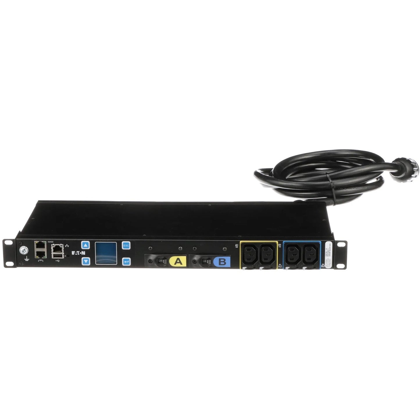 Eaton EMIT05-10 Metered Input 1U Rack PDU with 16 IEC C13 Outlets and NEMA L6-30P Plug
