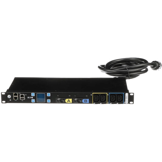 Eaton EMIT05-10 Metered Input 1U Rack PDU with 16 IEC C13 Outlets and NEMA L6-30P Plug