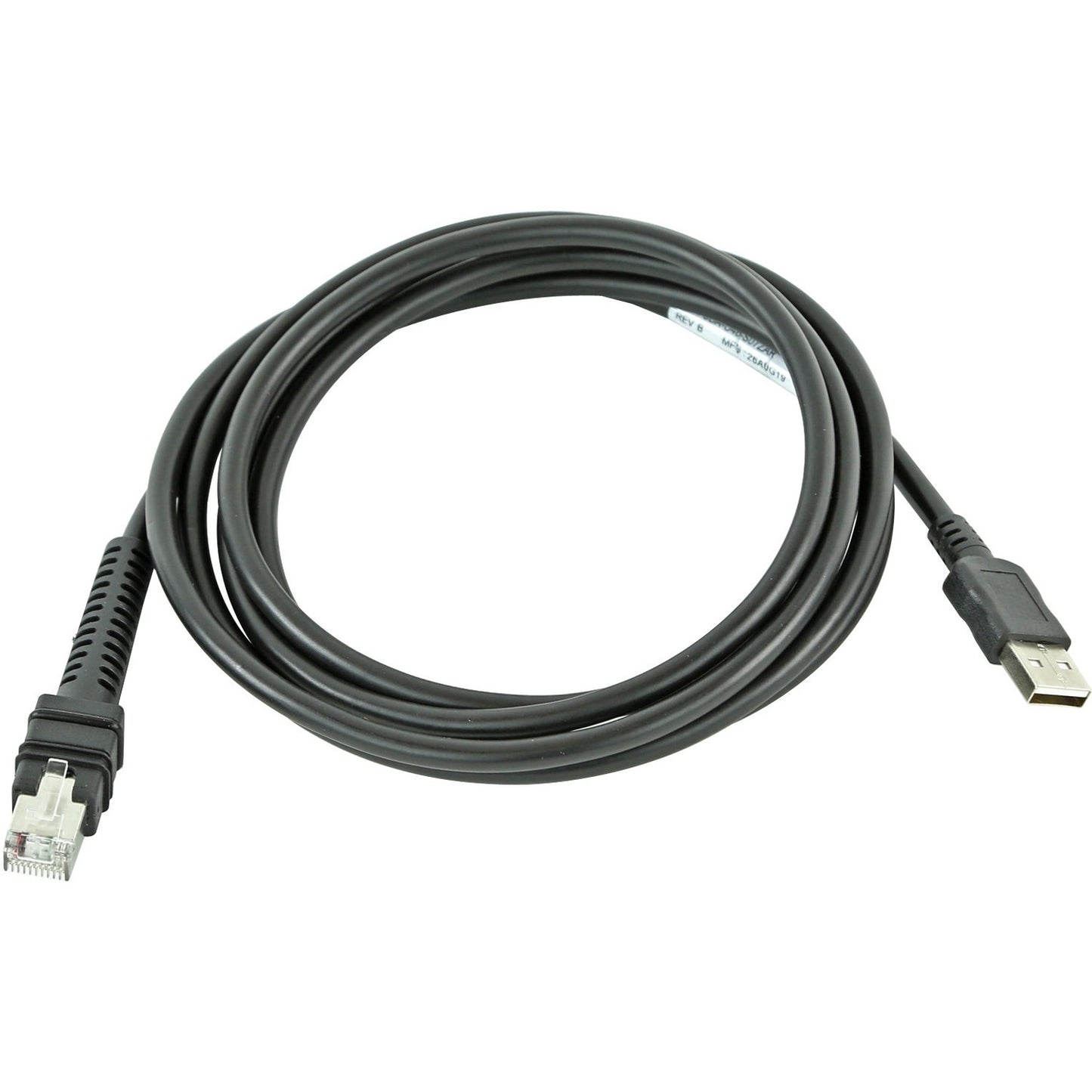 Zebra CBA-U46-S07ZAR 7ft Shielded USB Data Transfer Cable with Series A Connector