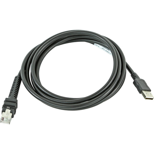 Zebra CBA-U46-S07ZAR 7ft Shielded USB Data Transfer Cable with Series A Connector