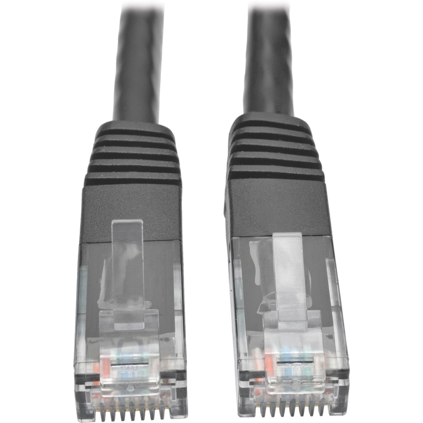Eaton Tripp Lite Series Cat6 Gigabit Molded Ethernet Patch Cable - 1 ft, Black (Part N200-001-BK)